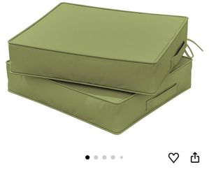 Outdoor Chair Cushions 18.5 X 16 X 4 Inch Patio Furniture Cushions Waterproof & Fade Resistant Outdoor Cushions for Patio Furniture with Handle & Adju