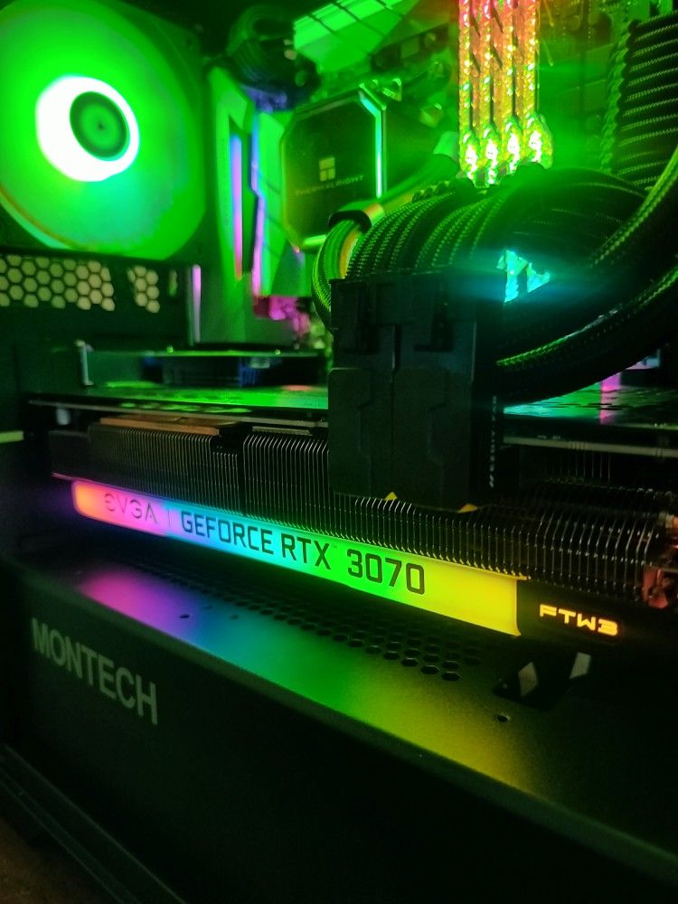 BEAUTIFUL, FAST, AND POWERFUL RYZEN 9 5900X, RTX 3070 GAMING COMPUTER