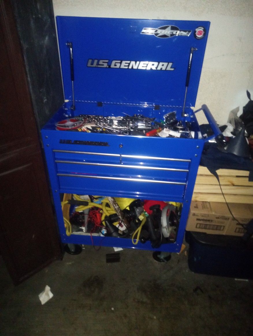 Tool Box With Tools