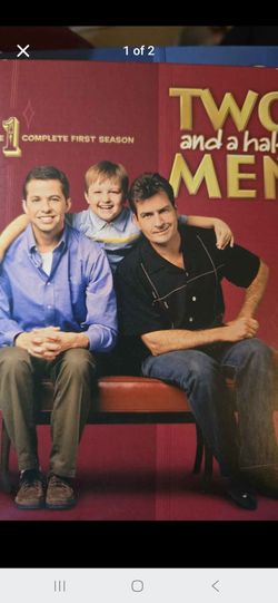 Two & Half Men Seasons 1 & 2 Complete Sets DVD'S I