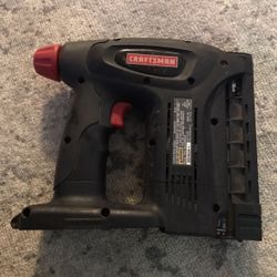 Craftsman Cordless Nailer/Stapler Nail Gun RARE Tool Only Untested