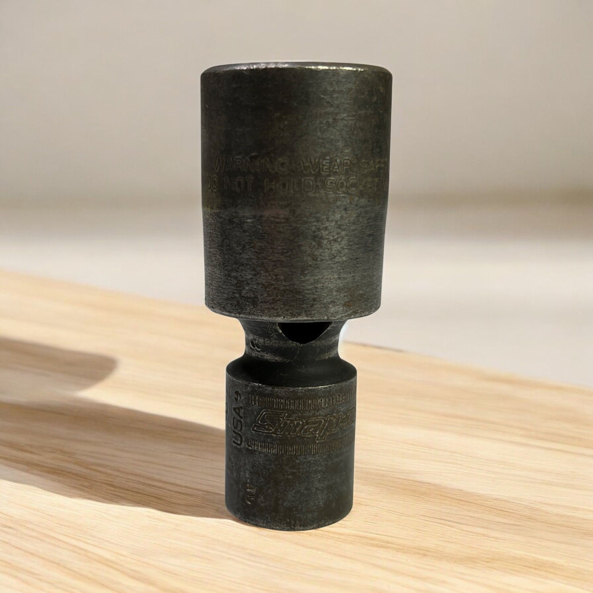 Snap-On 15mm Metric Shallow Swivel Impact Socket Tool, IPLM15C - USA