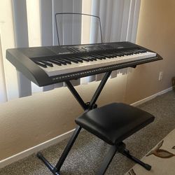 Alesis Key Keyboard With Stand & Bench