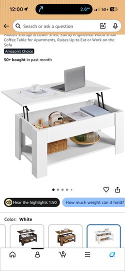 White Table