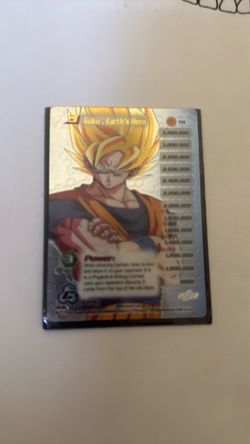Goku earths hero