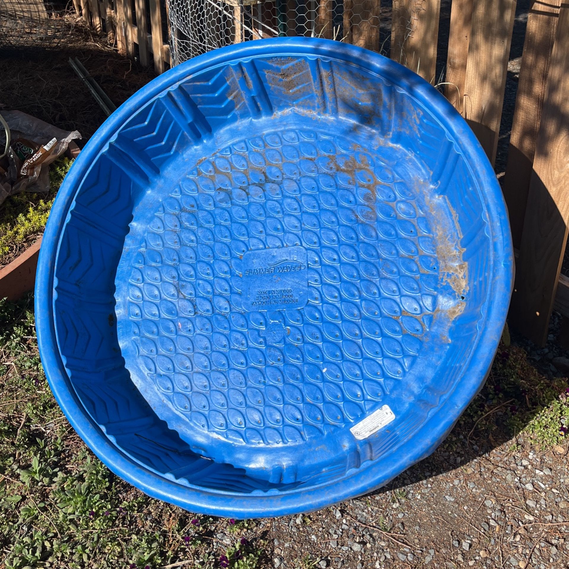 Chicken Dust Bath Pool