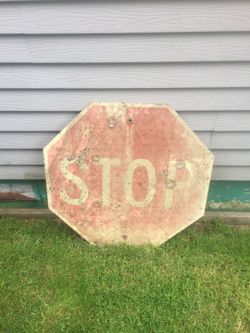 Man Cave or Garage Sign Aluminum 30”x30”