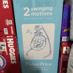 Fisher Price Sweet Snugapuppy Swing