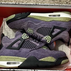 WMNS JORDAN 4 RETRO 'CANYON PURPLE' 7Y