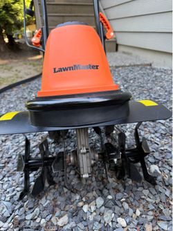 LawnMaster 16-Inch Electric Tiller / Cultivator (10-Amp) - Mint Condition!