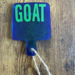 Custom “GOAT” mini Rolling Tray
