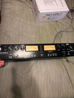 ART Pro MPA II microphone tube amp