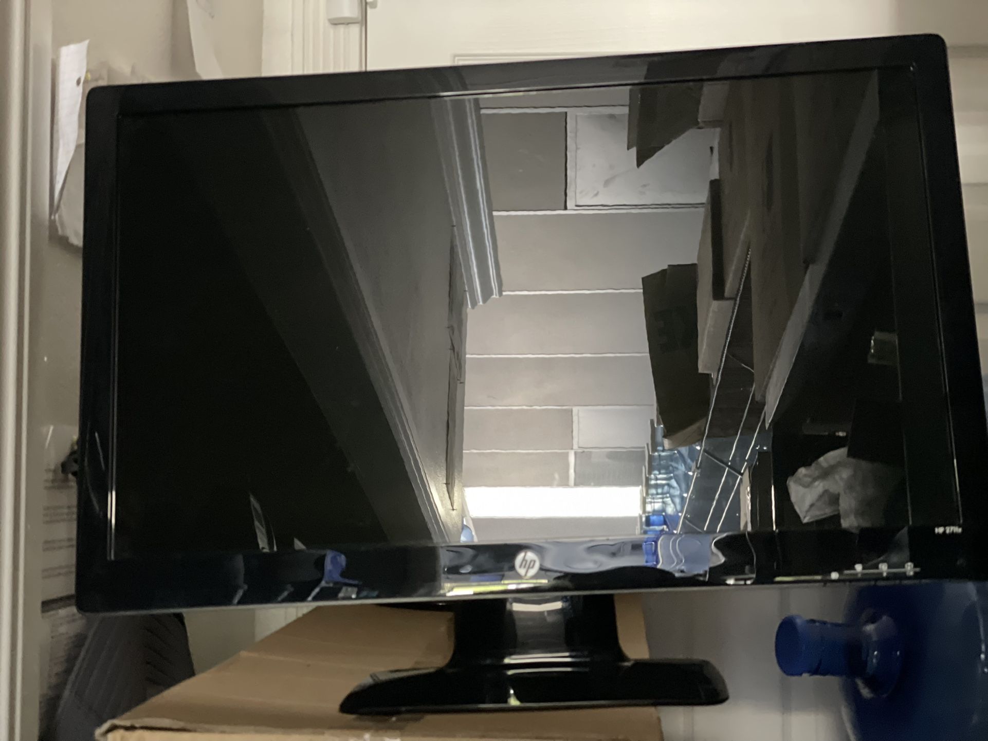 HP 2711X 27"LCD Widescreen LED Display Monitor w/ AC Adapter & Stand