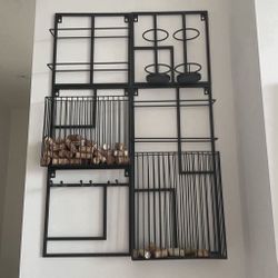 Wine Enthusiast Wall Rack