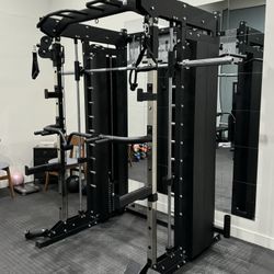 Smith Machine , Squat Rack , Bench Press , Leg Press , Pulley System Machine For Your Weights 