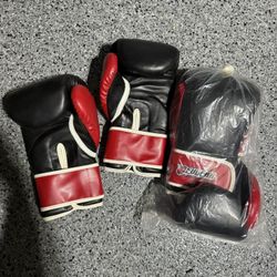 BeuGear Boxing Gloves – 2 Pairs (One New in Package)