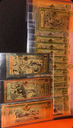 Gold backs for sale and trade
