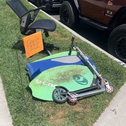 Free Scooter, Boogie Boards, Etc