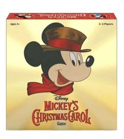 Disney Mickey's Christmas Carol Holiday Game by Funko 2-4 players ages 4+ NEW.