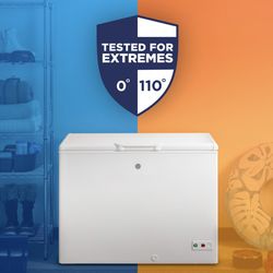 GE® 10.7 Cu. Ft. Garage Ready Chest Freezer