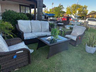 new patio set