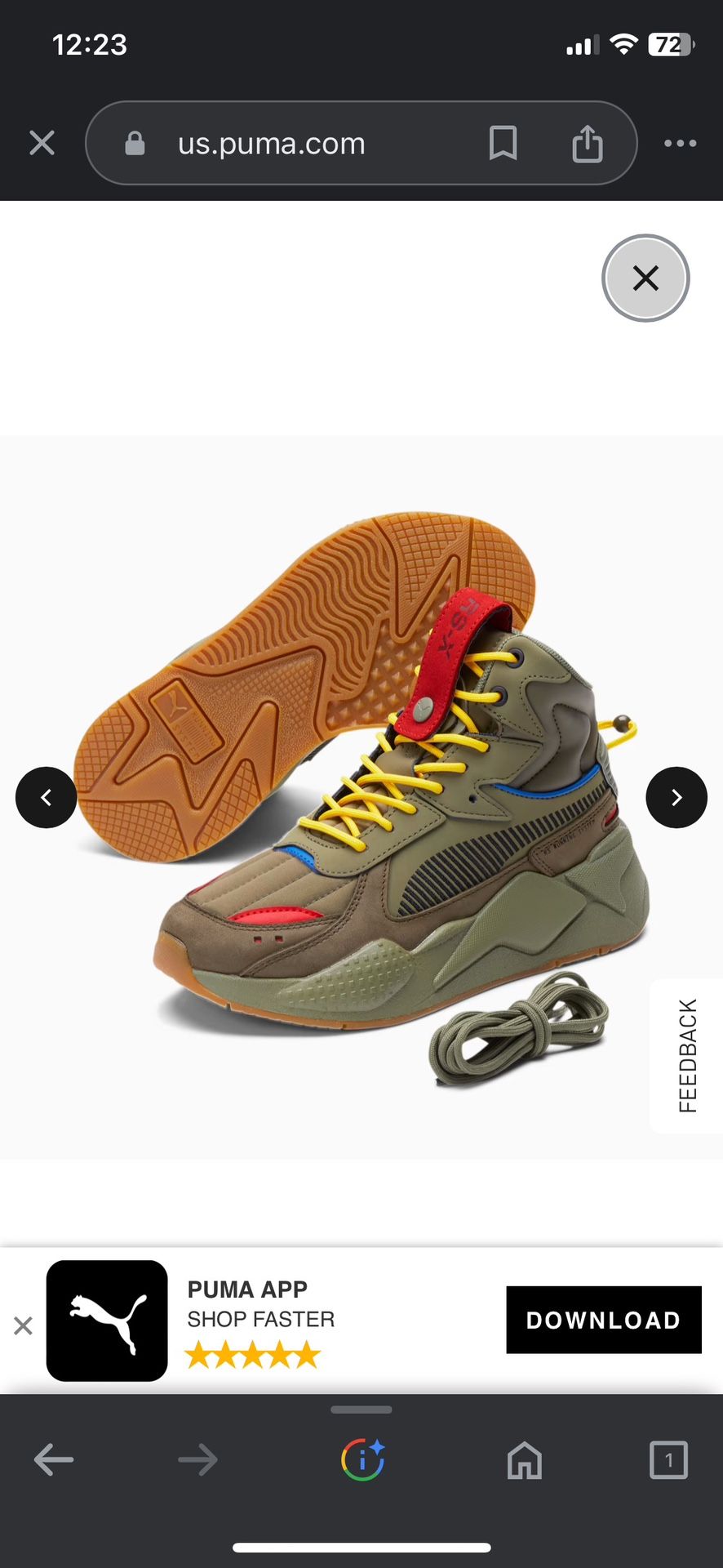 RS-X Mid Puma Sneakers