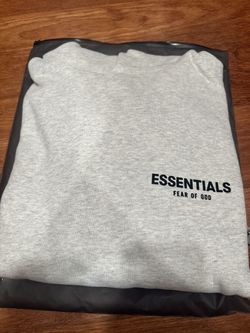light oatmeal essentials hoodie 