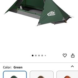 1 Person Tent for Camping Hiking Mountain Hunting Backpacking Tents 4 Season Resistance to Windproof Rainproof and Waterproof