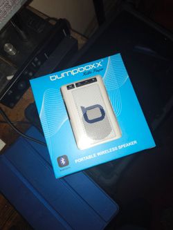 New Bumpboxx Retro Pager Wearable Bluetooth Speaker, White,