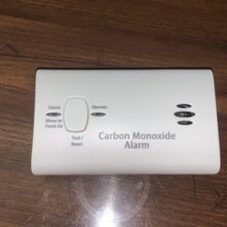 Carbon Monoxide Alarm 