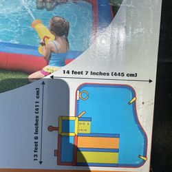 Large Inflatable Water Slide 