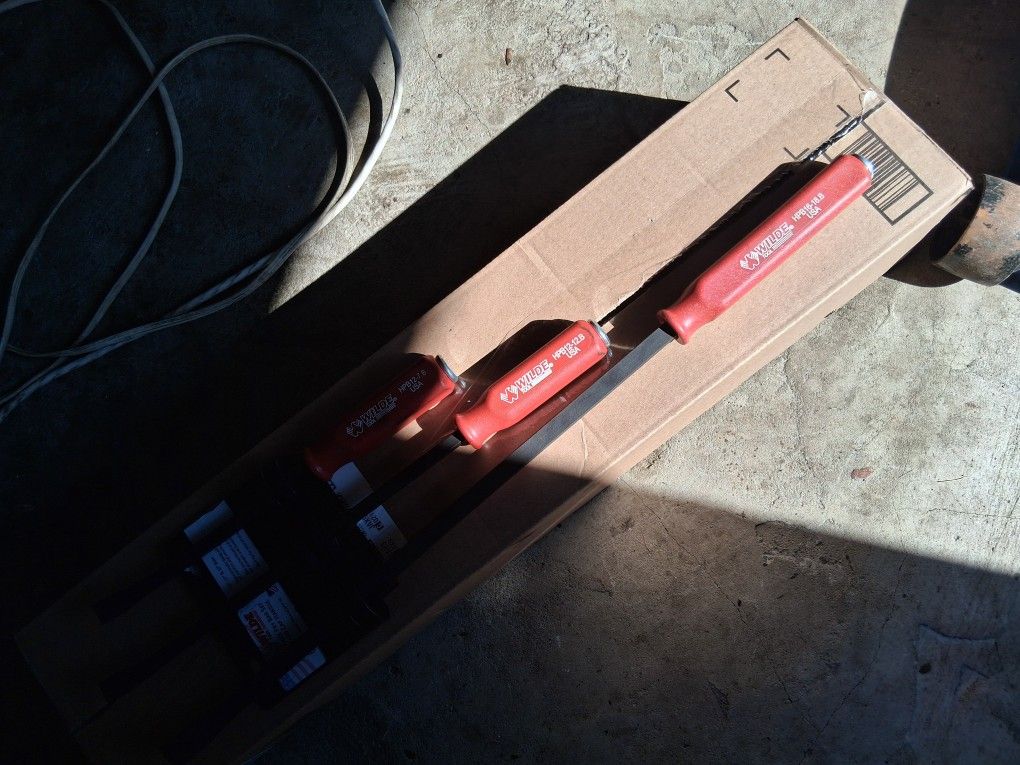 New WILDE 3pc Prybar Set USA MADE