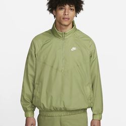 Nike Sportswear Windrunner Ulined Woven Anorak Jacket Green