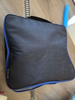 Monster trucks and storage bag