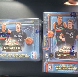Topps Chrome Update Basketball 2025 2026 Blaster Box Sealed