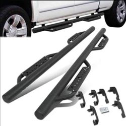 07-19 Chevrolet Silverado Gmc Sierra Side Steps Running Boards Nerf Bars Step Bars Estribos Chevy