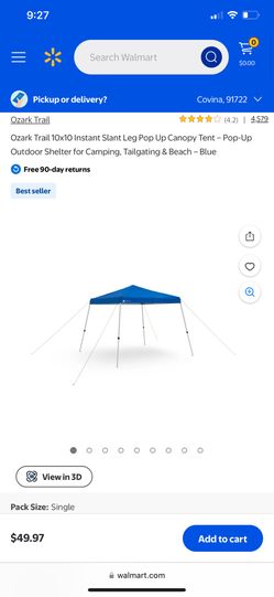 Instant Canopy 10x10