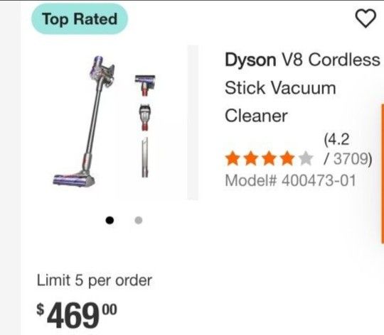 Dyson V8 Vacuum