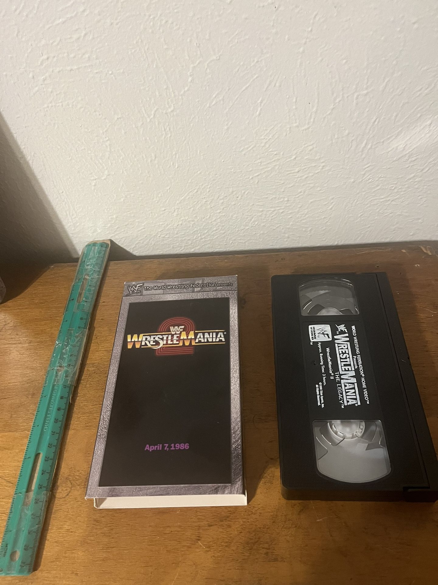 Wrestlemania 2 Wwf Vhs Tape