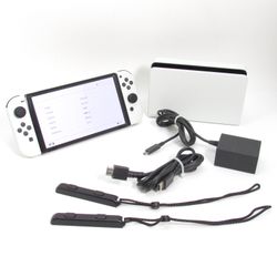 Nintendo Switch OLED with White Joy-Con