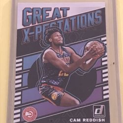 Cam Reddish 2019-20 Donruss Rookie Great X-pectations RC #23 Hawks NBA