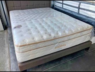 🔥🔥 SAATVA ORGANIC CLASSIC PILLOW TOP MATTRESS BLOWOUT SALE ❤️