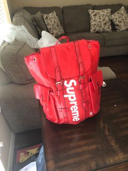 Supreme Book Bag Red/Black