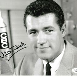 Alex Trebek Rare CBC Authentic Signed 8x10 Photo JSA COA