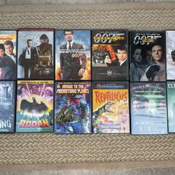 DVD. Group #2./Schlocky Monsters Classics That We Love, Some Legitimately Scary, And There’s BOND.  See Dscrptn For $. UPDATE: 50% off Thru Sunday, 2 