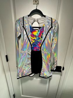 Girl Costume - galaxy leotard/ shorts