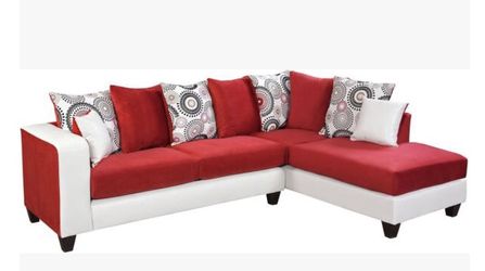 New red sectional! Other couch furniture saves available
