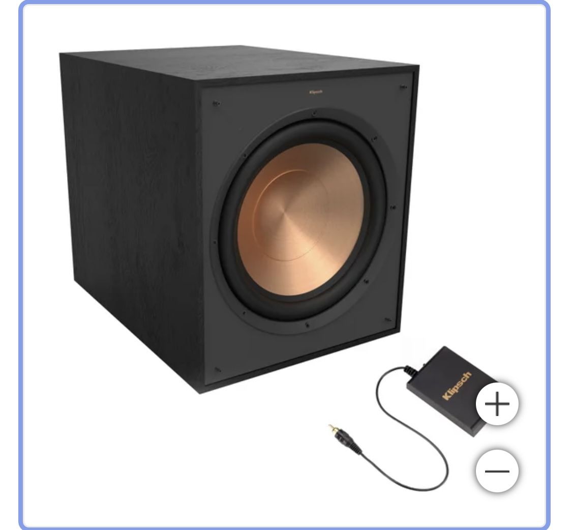 Klipsch R-120SWi 230W 12" Wireless Subwoofer w/ Digital Amplifier