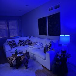 White Modular Sectional 