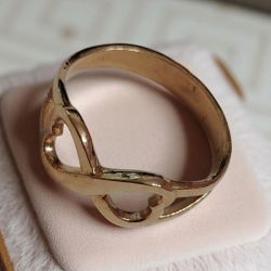 Infinity Love Ring 10k Size 7